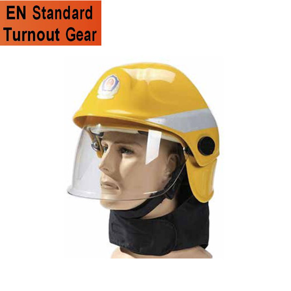 EN Standard Fireman Helmet JRH-2Y