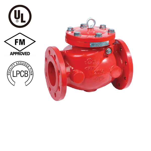 Flanged Resilient Swing Check Valve , PN10/16, UL/FM/LPCB Approved, H44X2