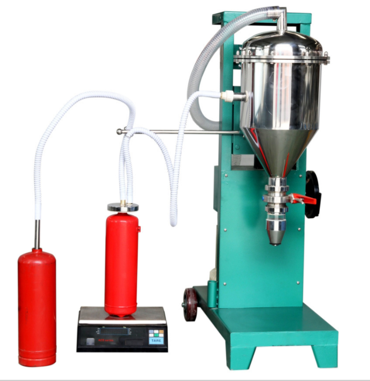 Manually Operated Powder Filling Machine