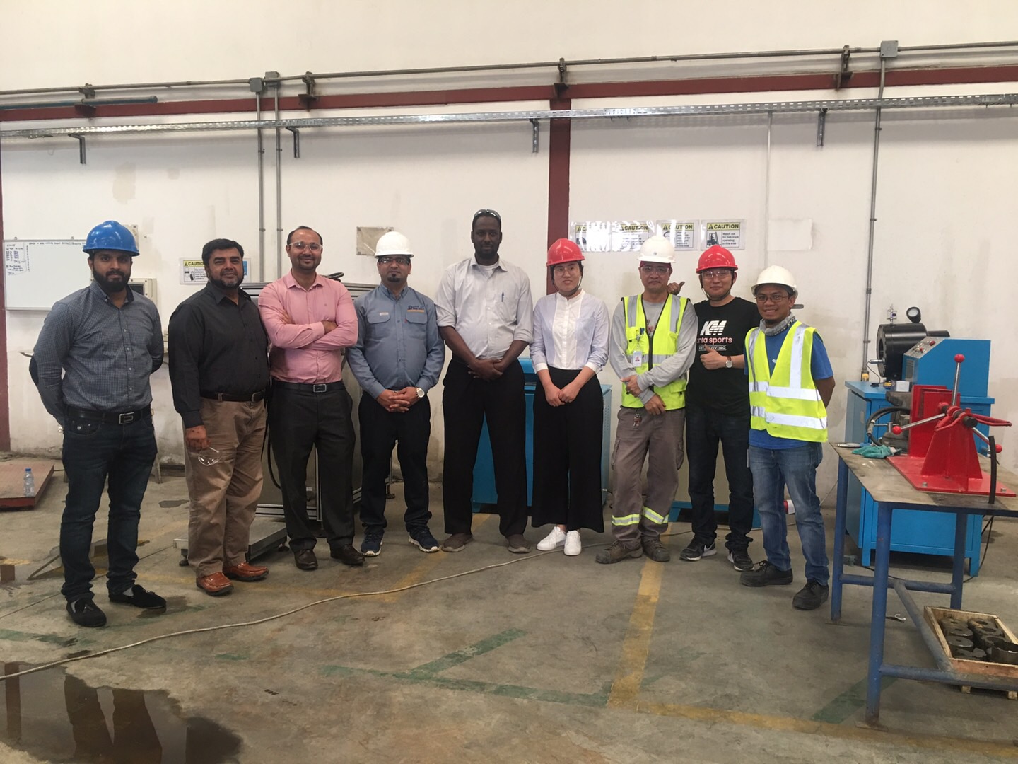 The training of Fire Extinguishers Filling Machine in Saudi Arabia